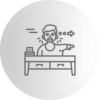 Opposite Wireframe Graphic Object Layout vector