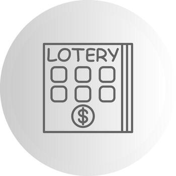 Lottery Documents Simplified UX Element Iconography vector