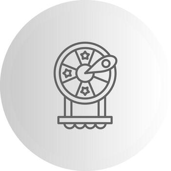Wheel Of Fortune User Interface Graphic Asset vector