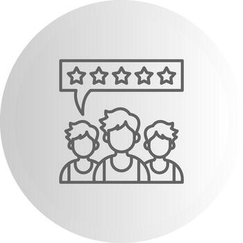 agrupamiento clasificación elegante ui objeto gráfico vector