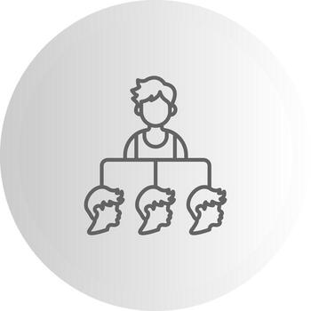 tarea delegación geométrico visual marca gráfico vector