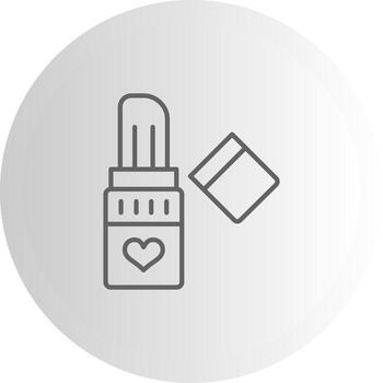 Lipstick Dashboard UI Element Graphic vector