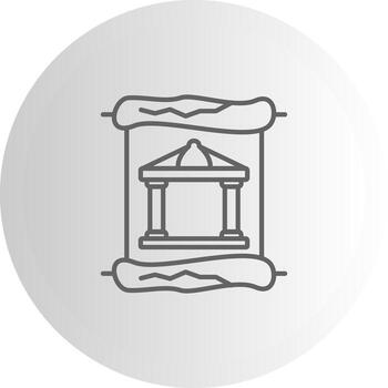 Ancient Balanced Visual Element Layout vector