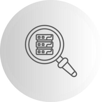 Server View Ready Shape Asset vector