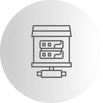 Database Product Interface Visual Element vector