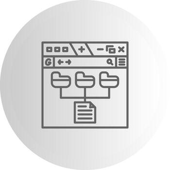 Data Modeling Tech Style Mark Graphic vector