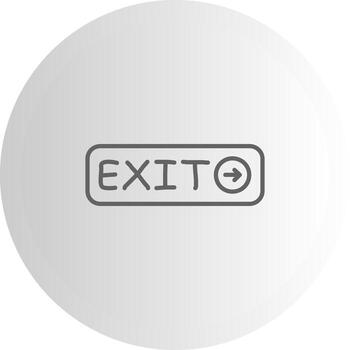 Exit Modern Graphic Symbol Mark vector