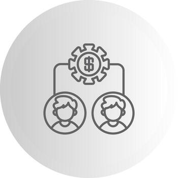 Business Relationship Scalable UX Feature Graphic vector