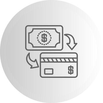 Payment Gateway Dynamic Shape Asset vector