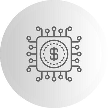 Digital Disruption Compact UX Shape Graphic vector