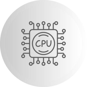 Processor UI Pack Element Layout vector