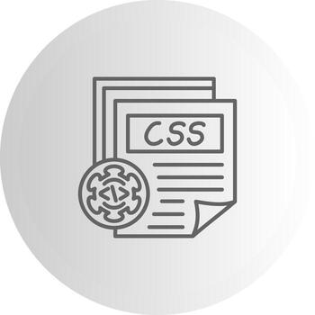 css archivo plano diseño símbolo gráfico vector