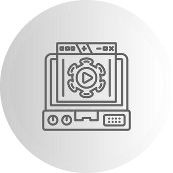 Digital Asset Dashboard UI Element Graphic vector