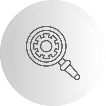 mejoramiento interactivo diseño glifo marca vector