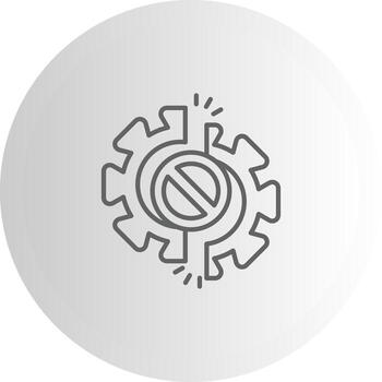 Disruption Tech UI Element Layout vector