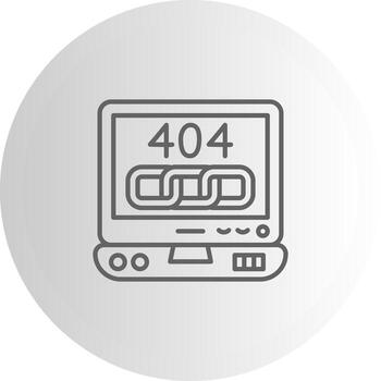 Online Broken Link Modular Design Symbol Layout vector