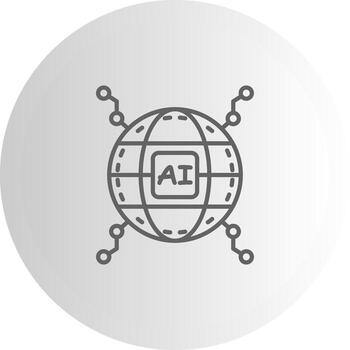 Global Technology Dashboard UI Element Graphic vector