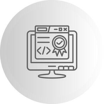 Software License Clean UX Sketch Illustration vector