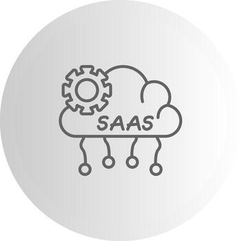 SaaS Digital Graphic Asset Layout vector