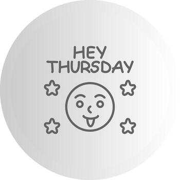 Tuesday UI Visual Cue Graphic vector