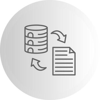 Data Transformation Scalable Art Form Graphic vector