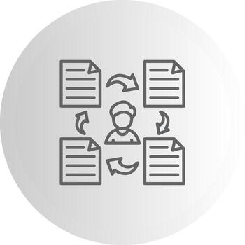 Profiling Display Optimized Graphic Asset vector
