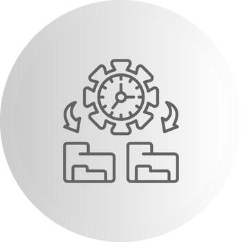 Time Management High Resolution Sketch Graphic vector