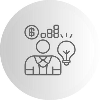 Marketing Plan Dashboard UI Element Graphic vector