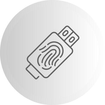 Usb Stick UI Pack Element Layout vector