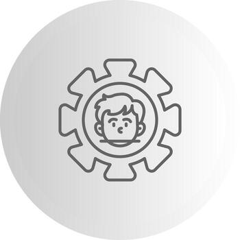 Face Detection Product Interface Visual Element vector