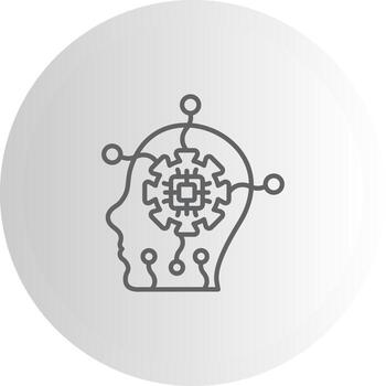 cyborg modular interfaz gráfico activo vector