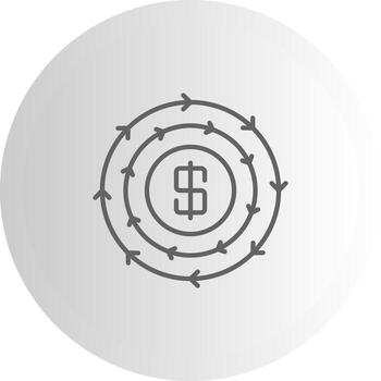 Cycle Dashboard UI Element Graphic vector