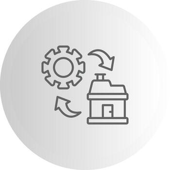 administración escalable archivo formato vector