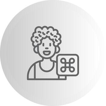 usuario mando icónico diseño elemento diseño vector