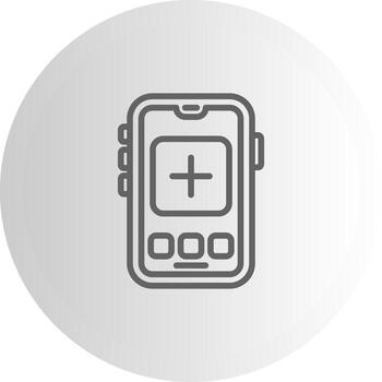 móvil añadir visual marca símbolo activo vector