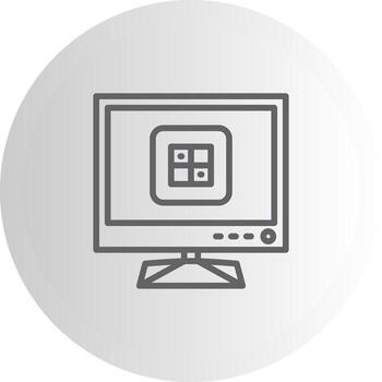 televisión cambiar usuario interfaz elemento gráfico vector