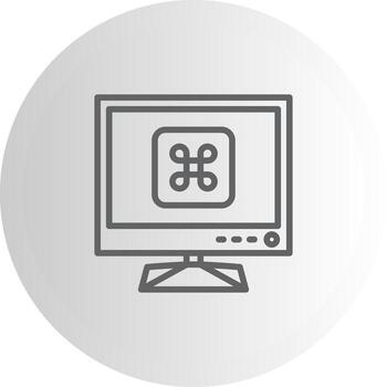 televisión mando monitor optimizado gráfico activo vector