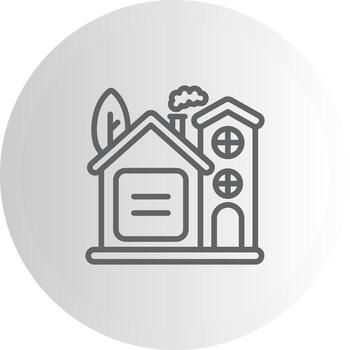 hogar igual intuitivo ui característica diseño vector