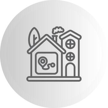 Home Rout Display Optimized Graphic Asset vector