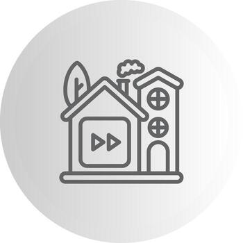 hogar avance rápido diseño sistema marca elemento vector