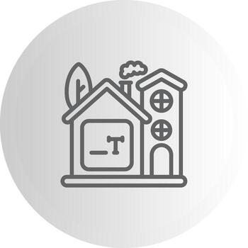 hogar tipo tablero ui elemento gráfico vector