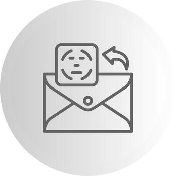 Email Face Id UI Pack Element Layout vector