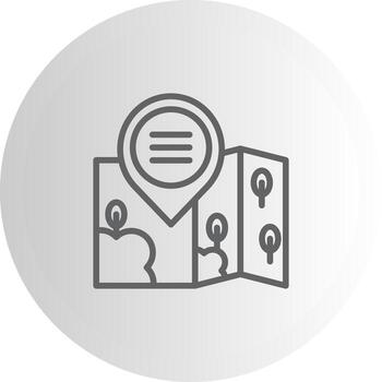 Location Menu Display Ready Asset vector