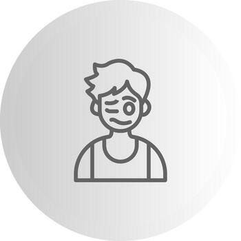 Woozy Boy Dashboard UI Element Graphic vector