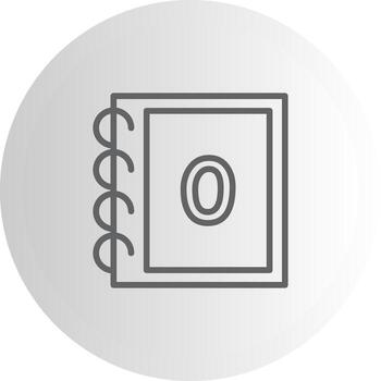 Math Zero High Impact Design Layout vector