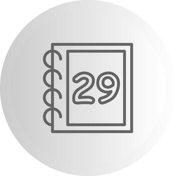 Math Twenty Nine Mobile Optimized Art Layout vector