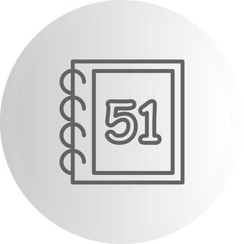 Math Fifty One Versatile Web Graphic Layout vector