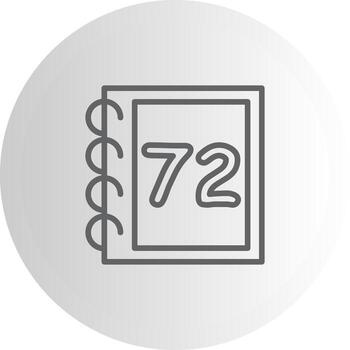 Math Seventy Two Versatile Web Graphic Layout vector