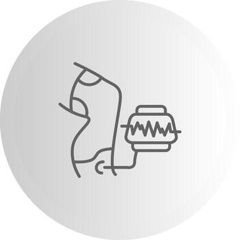 Deep Vein Thrombosis Display Optimized Graphic Asset vector