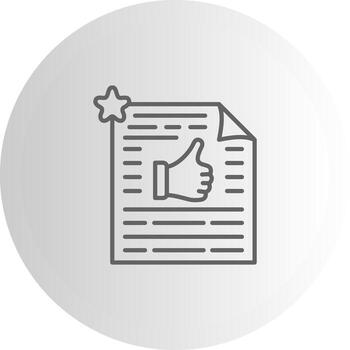 Feedback Summary Graphic Interface Mark Layout vector